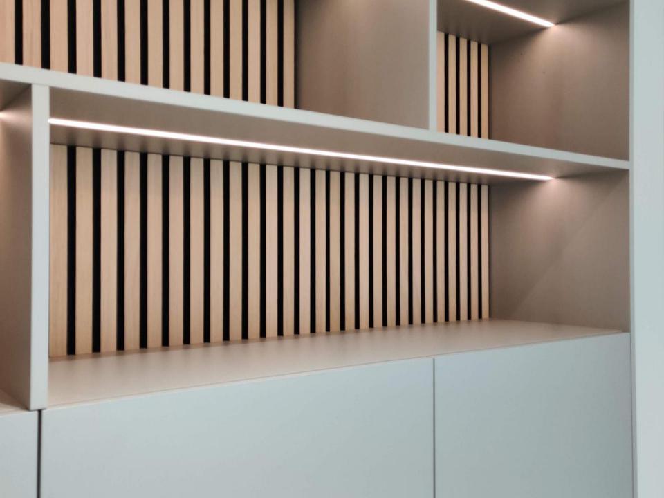 Kast met verlichting