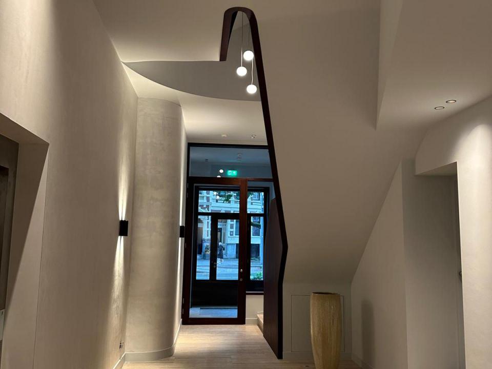 Trap balustrade met rondwerk
